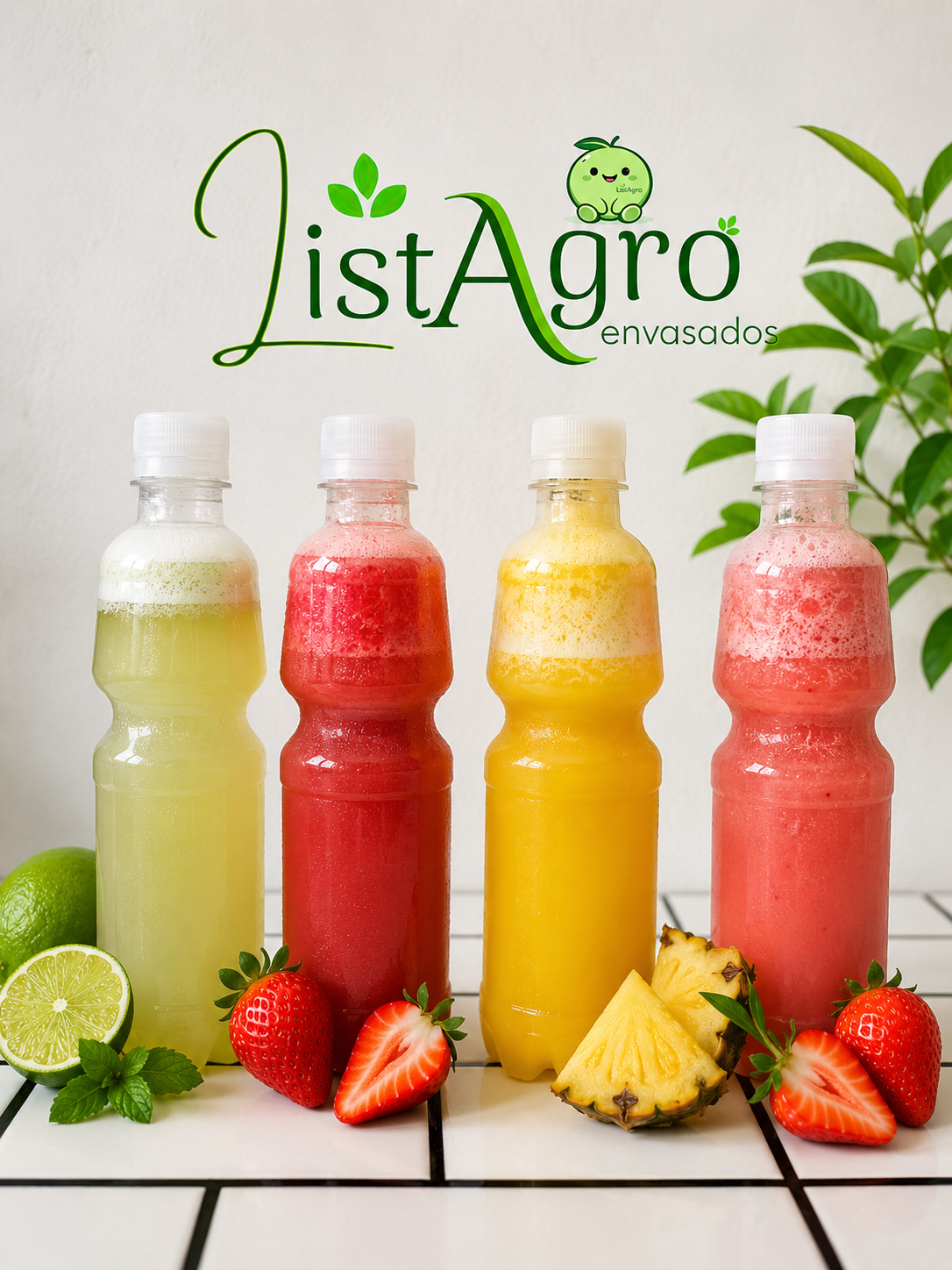 Jugos naturales embotellados