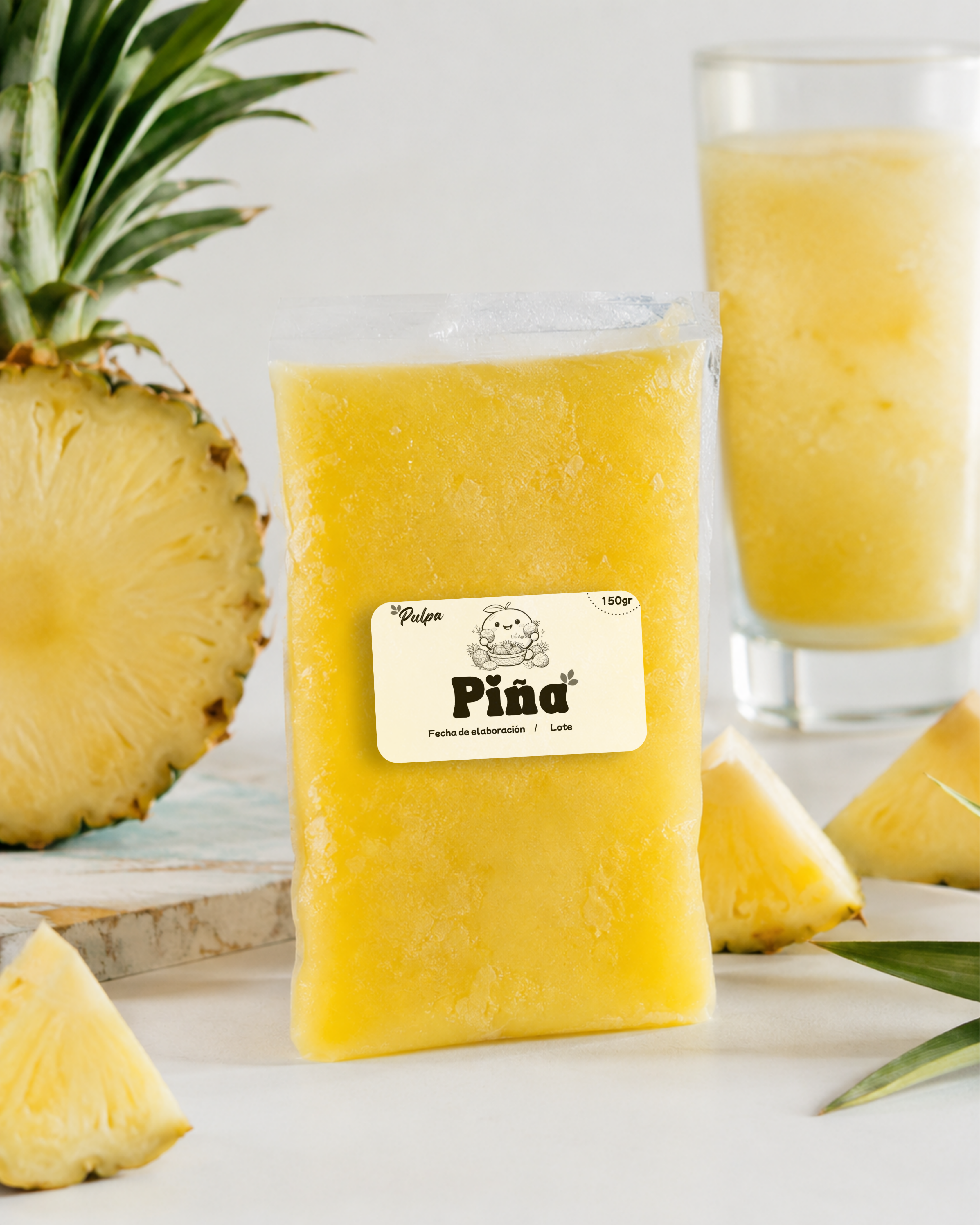 Pulpa de Piña 150gr.
