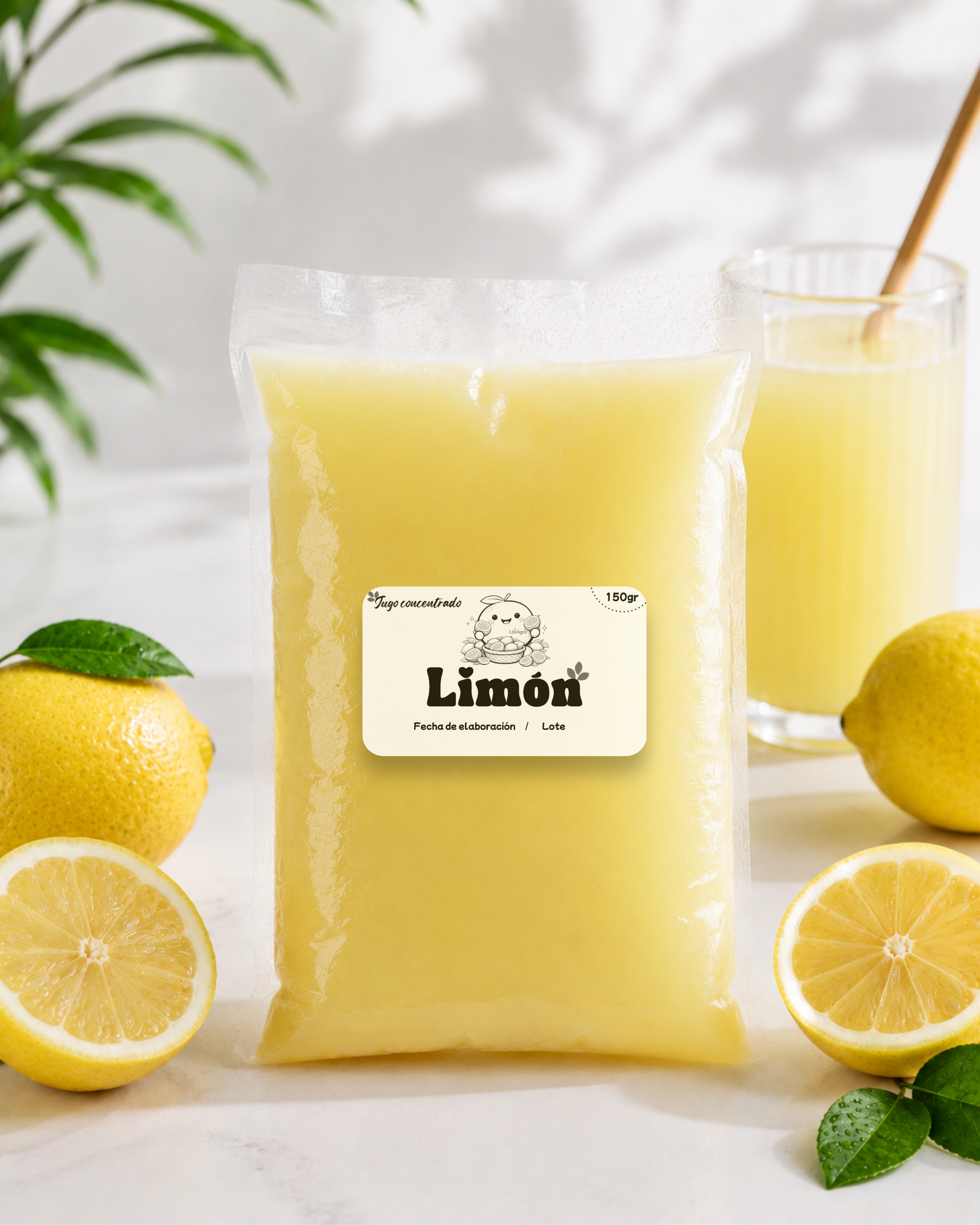 Jugo de limón 150gr.