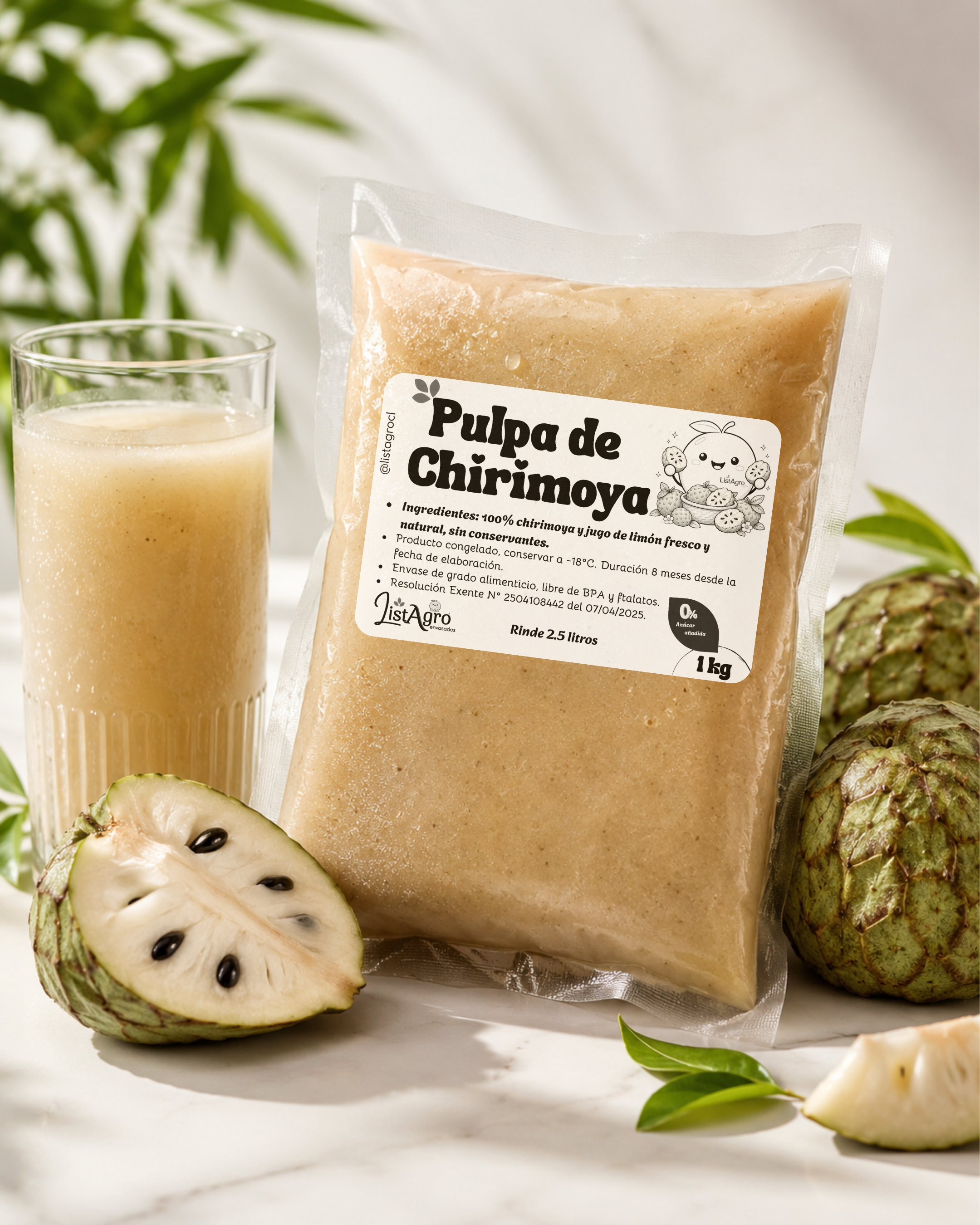 Pulpa de Chirimoya 1kg